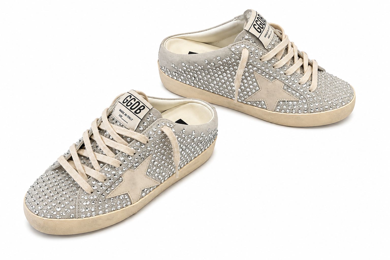Golden Goose Super-Star with Swarovski