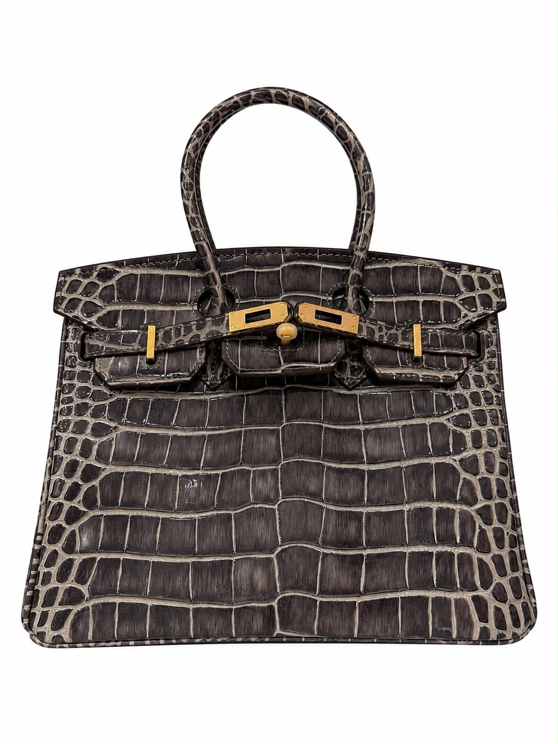 Hermès Birkin Crafted in Exotic Alligator/Crocodile Leather
