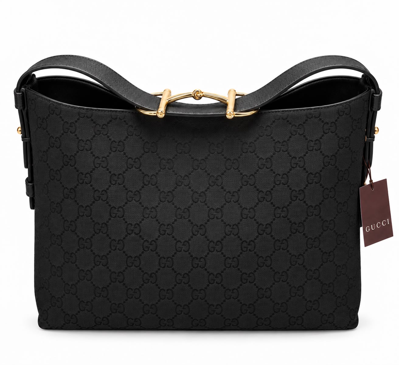 Gucci GG Horsebit Black