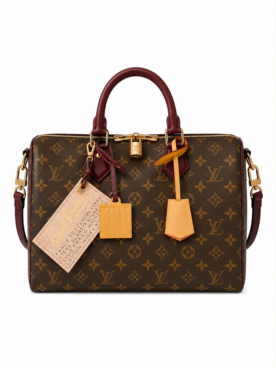Louis Vuitton Speedy Bandoulière style handbag in Monogram