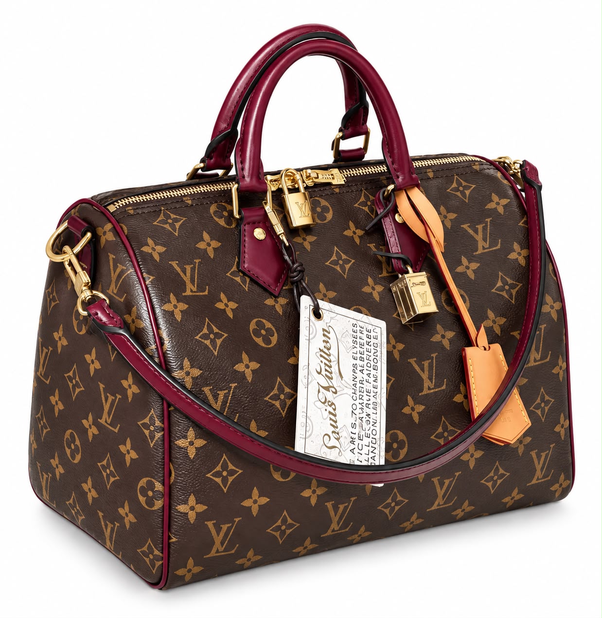 Louis Vuitton Speedy Bandoulière style handbag in Monogram