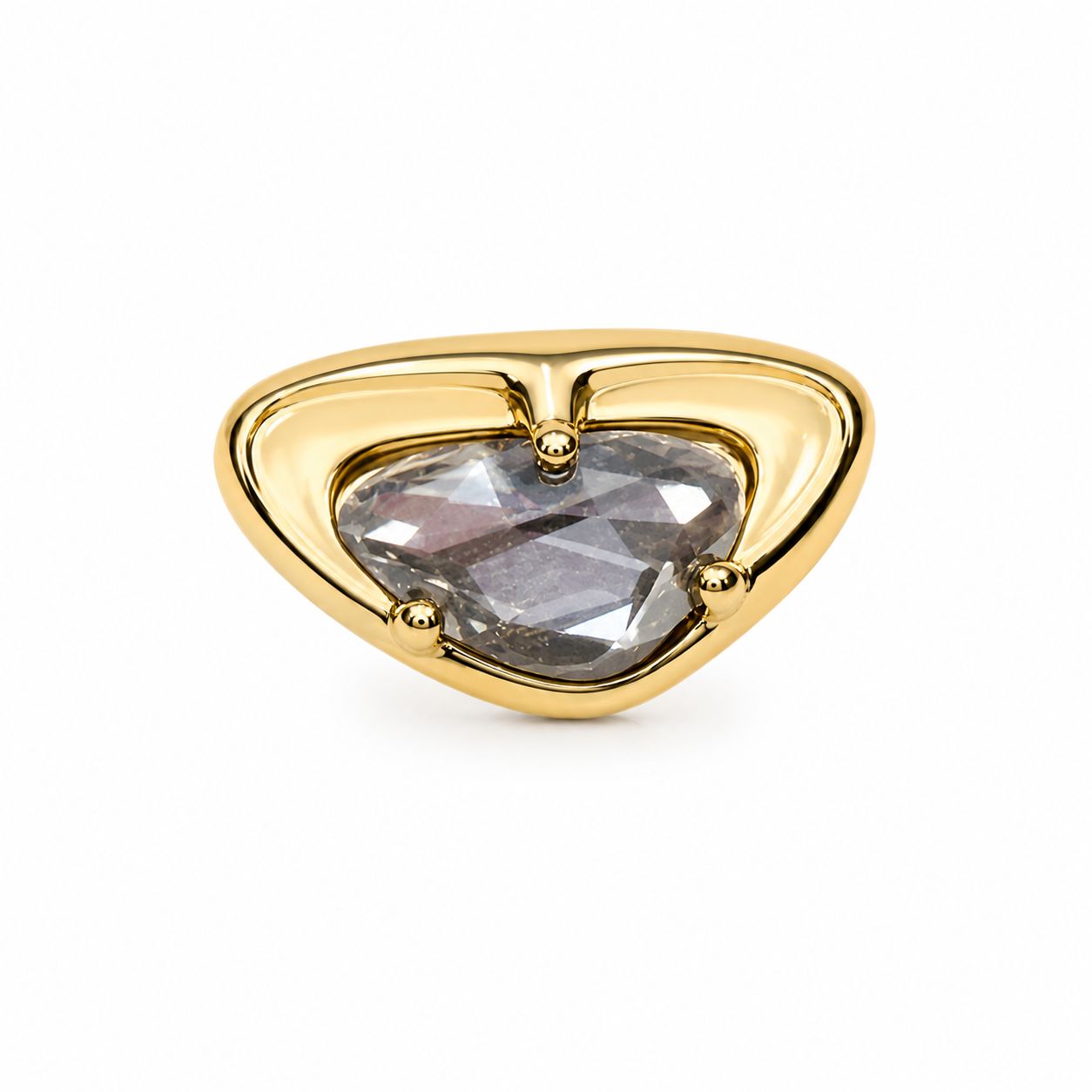 Rhinestone Shuttle Ring Small