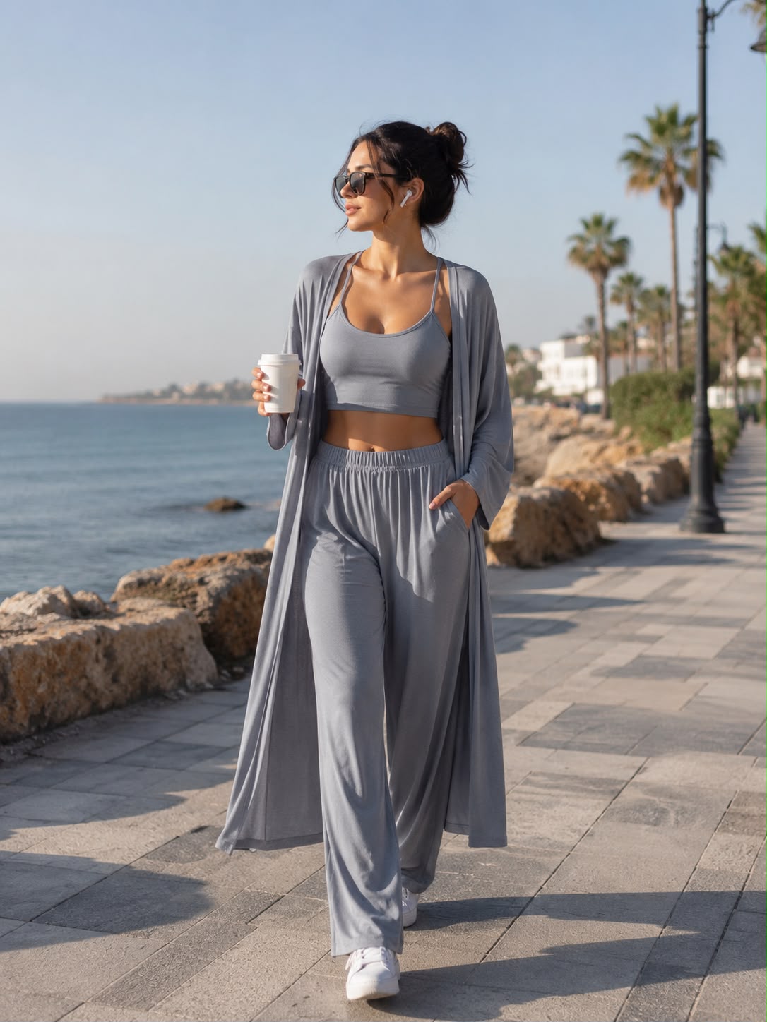 Women's 3Pieces Lounge & Sleepwear Set