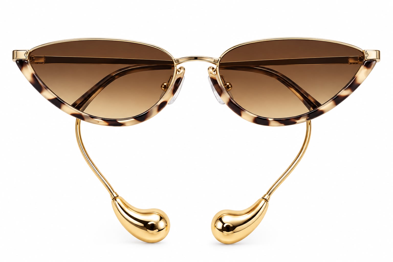 Leopard Cat-Eye Sunglasses