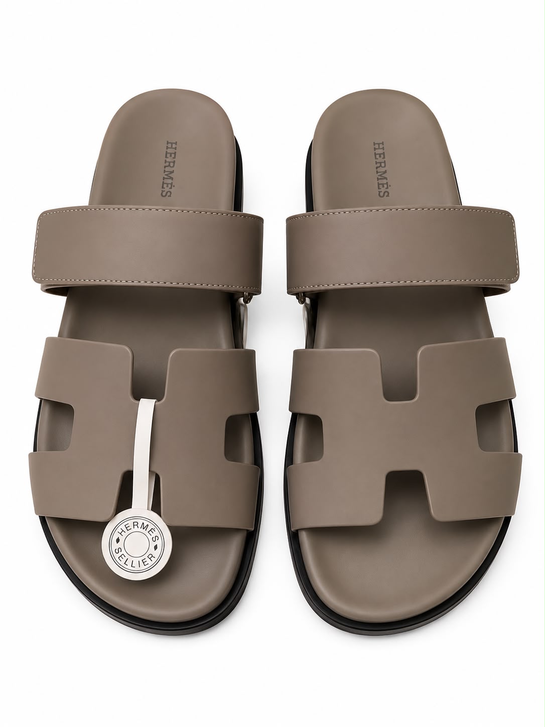 Hermès Chypre sandal, leather