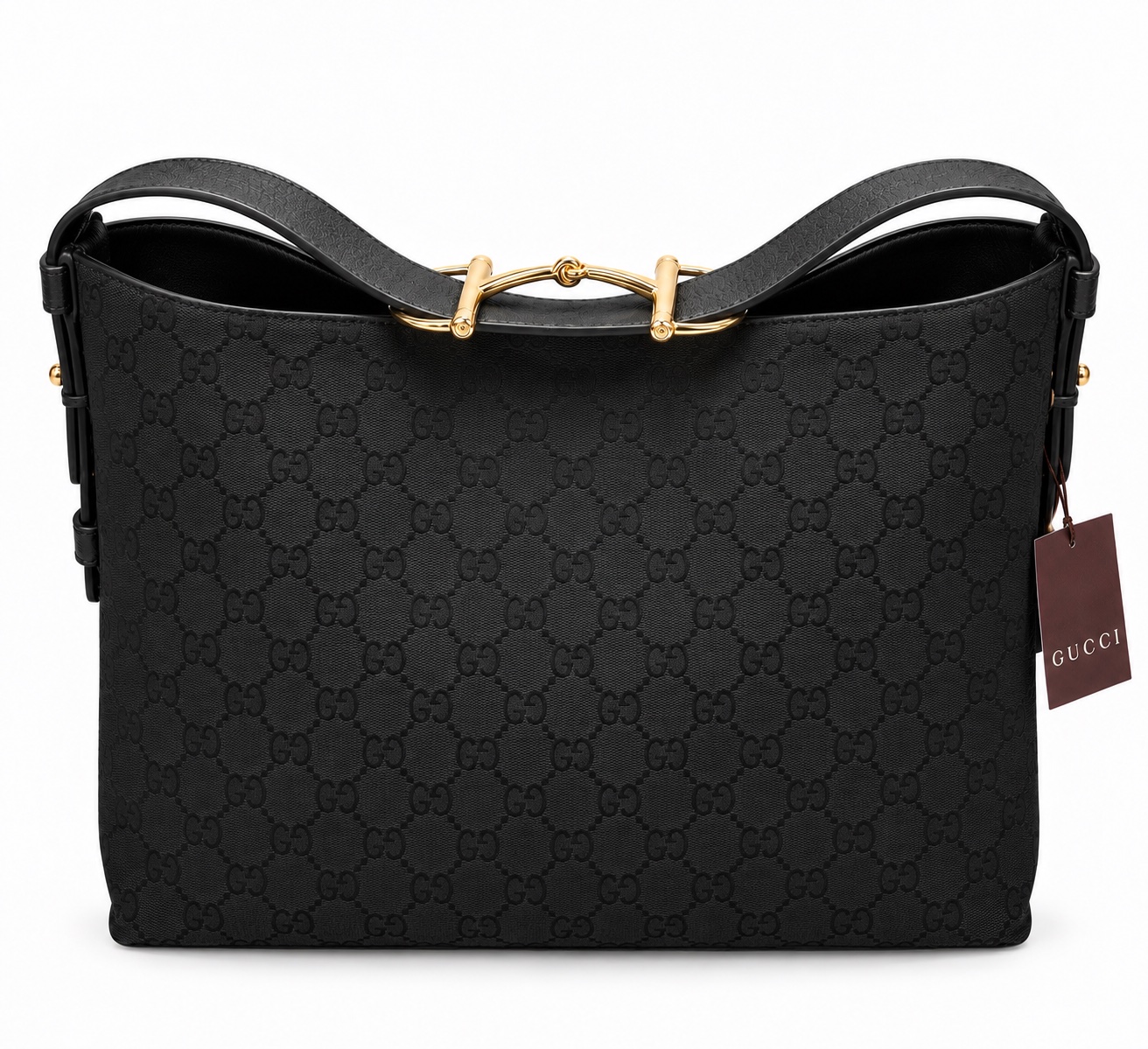 Gucci GG Horsebit Black