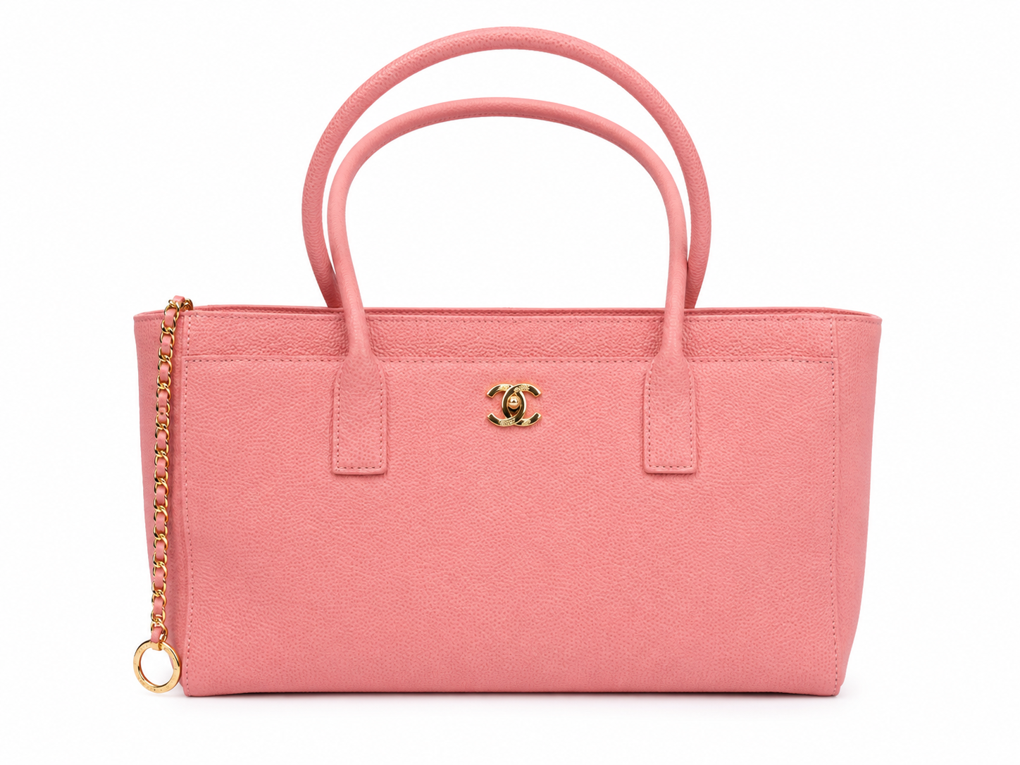 Chanel Shopping Tote Bag — Pink